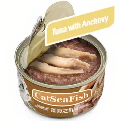 CAT SEA FISH tuna and anchovy flavored