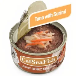 CAT tuna crab stick cat pate SEA FISH